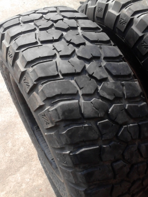 265/70R17 แม๊ก เบ้ดเล่ พร้อมยาง BF Goodrich  MUD -Terrain T/A  ชุด 4  ล้อ  ปี 2012  TEL.081-427-3941