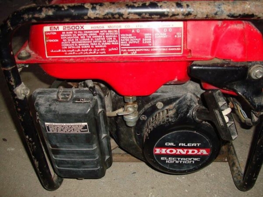 ขายเครื่องปั่นไฟ ฮอนด้าญี่ปุ่น