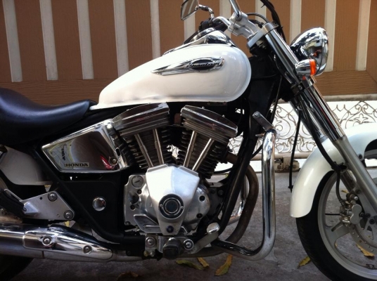 ขออนุญาติขาย Honda Phantom TA200 กุญแจใหญ่ 2 ชั้น ชุดแต่งฮาเล่ย์ โอนฟรี