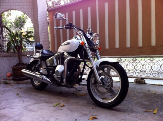 ขออนุญาติขาย Honda Phantom TA200 กุญแจใหญ่ 2 ชั้น ชุดแต่งฮาเล่ย์ โอนฟรี