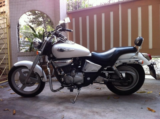 ขออนุญาติขาย Honda Phantom TA200 กุญแจใหญ่ 2 ชั้น ชุดแต่งฮาเล่ย์ โอนฟรี