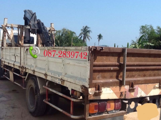 ขายรถบรรทุก 6 ล้อ ติดเฮี๊ยบ 5 ตัน