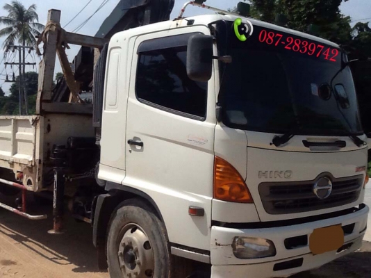 ขายรถบรรทุก 6 ล้อ ติดเฮี๊ยบ 5 ตัน