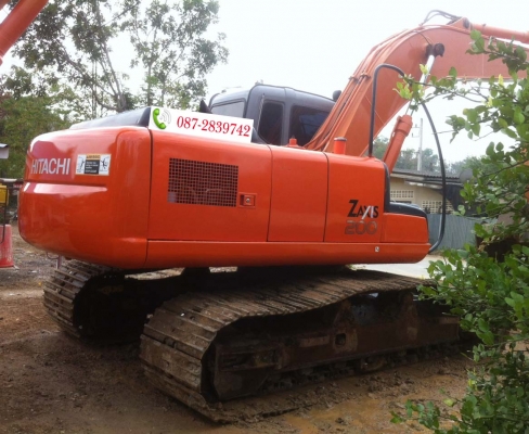 ขายรถแบคโฮ 2 คัน HITACHI ZX 200-1