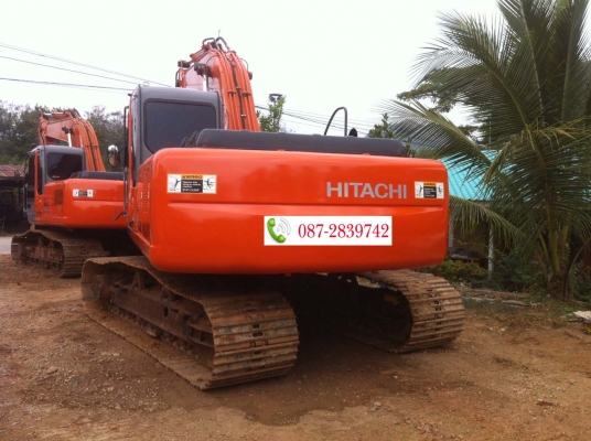 ขายรถแบคโฮ 2 คัน HITACHI ZX 200-1