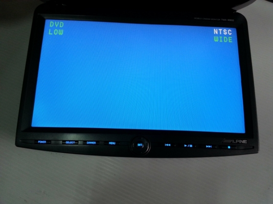 จอเพดาน ALPINE รุ่น TMX-R850 จากญี่ปุ่น