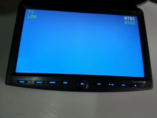 จอเพดาน ALPINE รุ่น TMX-R850 จากญี่ปุ่น