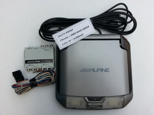 จอเพดาน ALPINE รุ่น TMX-R850 จากญี่ปุ่น