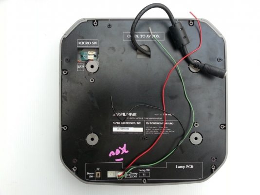 จอเพดาน ALPINE รุ่น TMX-R850 จากญี่ปุ่น