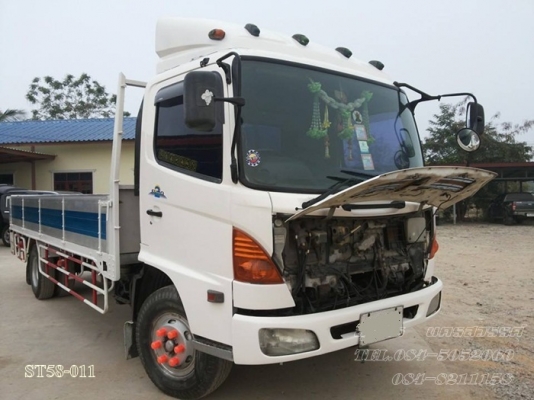ขายด่วน รถบรรทุก 6 ล้อ HINO MEGA 150 แรงEURO-2  รถห้างแท้ สภาพเดิมๆสวย พร้อมใช้สุดๆ ราคาสุดคุ้ม