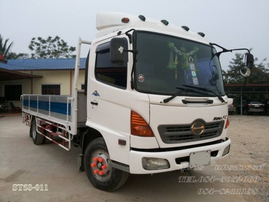 ขายด่วน รถบรรทุก 6 ล้อ HINO MEGA 150 แรงEURO-2  รถห้างแท้ สภาพเดิมๆสวย พร้อมใช้สุดๆ ราคาสุดคุ้ม