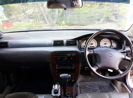 Nissan sunny super saloon 1.6 ปี 2000 เกียร์ออโต้ ติดแก๊ส lpg เครื่องดี ไม่มีปัญหาความร้อน เกียร์เปลี่ยนนิ่มนวล ช่วงล่างเเน่นปึ้ก แอร์หนาว ภายในเบาะหนังลายไม้ ไฟตัดหมอก ดิกส์ 4 ล้อ ระบบเบรค abs เซ็นทรัลล็อค กระจกไฟฟ้า ปรับและพับไฟฟ้า สีสันสวยงาม มีประกัน