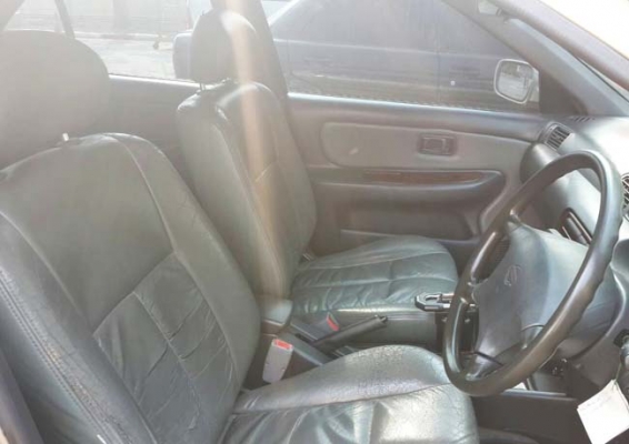 Nissan sunny super saloon 1.6 ปี 2000 เกียร์ออโต้ ติดแก๊ส lpg เครื่องดี ไม่มีปัญหาความร้อน เกียร์เปลี่ยนนิ่มนวล ช่วงล่างเเน่นปึ้ก แอร์หนาว ภายในเบาะหนังลายไม้ ไฟตัดหมอก ดิกส์ 4 ล้อ ระบบเบรค abs เซ็นทรัลล็อค กระจกไฟฟ้า ปรับและพับไฟฟ้า สีสันสวยงาม มีประกัน