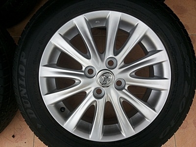 ขายล้อแม็กTOYOTA VIOS12 ก้าน ยาง ปี12  4 ล้อ