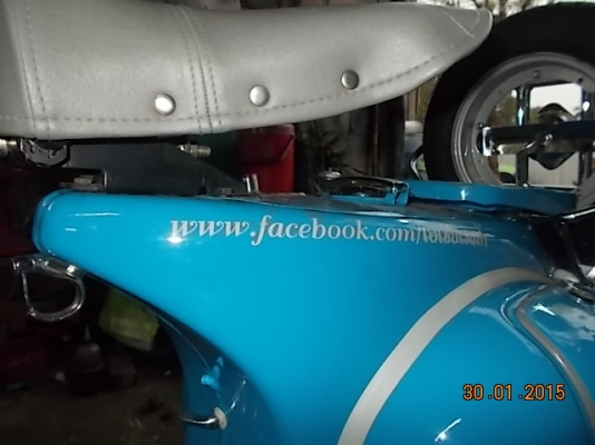 เอเซียเวสป้า---->>จัดส่งรถvespaให้คุณเหลิม อ่างทอง เรียบร้อย 31/1/2558