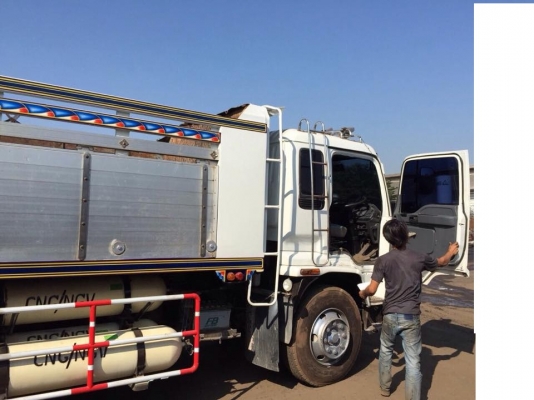 ขายรถสิบล้อ Isuzu DECA 270 ยูโรวัน ดั้มเนียม พ่วงแม่ลูก ติดก๊าช   ราคาต่อรอง