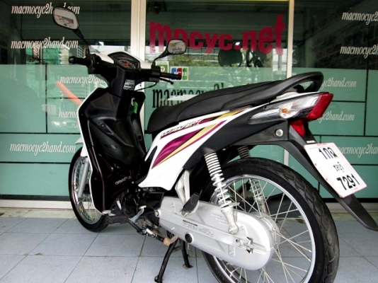 wave 110 i สีขาวม่วง รถเดือน กันยายน ปี 56 ไมล์ 3617 โล รถมีเกียยอดนิยม ประหยัดน้ำมัน แถม 2 รายการ 28900