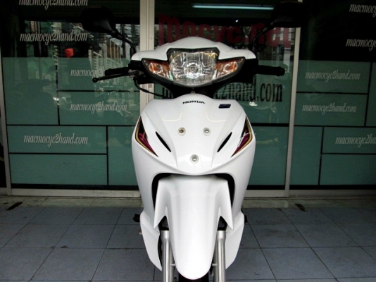 wave 110 i สีขาวม่วง รถเดือน กันยายน ปี 56 ไมล์ 3617 โล รถมีเกียยอดนิยม ประหยัดน้ำมัน แถม 2 รายการ 28900