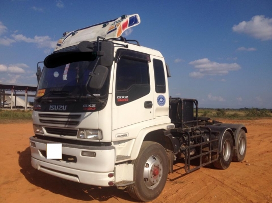 ขายรถสิบล้อหัวลาก Isuzu Dace 320 ยูโรทู แม็คโหลด รถน้ำมันเดิมๆบางๆ