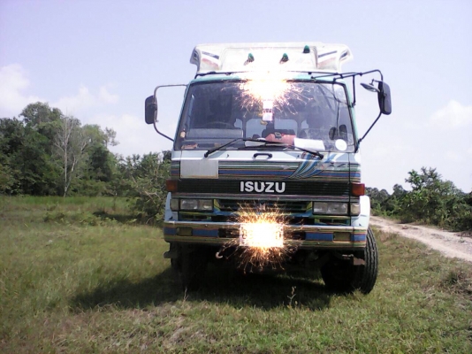 10ล้อท้ายลาด2เพลา ISUZU ร็อคกี้ 210 แรง เครื่องเดิม เกียร์เดิมฟุลเลอร์ เล่มพร้อม..