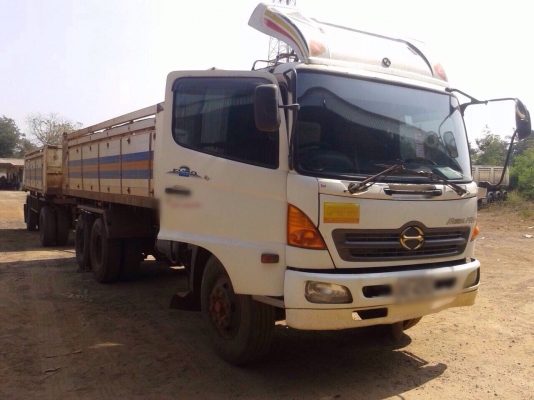 ขายรถบรรทุกสิบล้อพ่วง HINO MEGA เครื่อง 260 แรง ปี 48 กระบะมิเนียมอู่ CK โชคชัย ลูก 2 เพลา ขายรถบรรทุกสิบล้อพ่วง HINO MEGA เครื่อง 260 แรง ปี 48 กระบะมิเนียมอู่ CK โชคชัย ลูก 2 เพลา