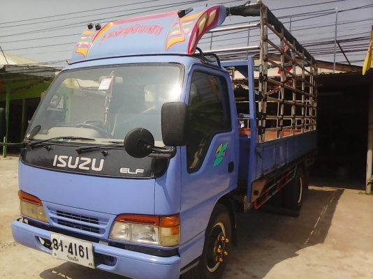 หกล้อ อีซูซุ NKR130แรง ปี46 แอร์ พ.เวอร์ สภาพดีพร้อมใช้งาน ทะเบียนพร้อมโอน