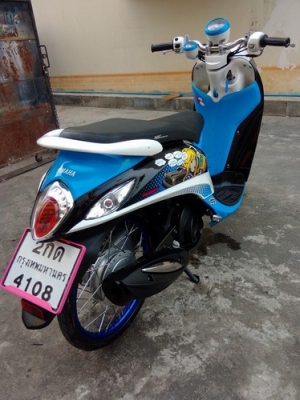 All New Fino FI ลายแฟชั่น รถปี57 (รถ10เดือน )เครื่องเดิมๆแต่งลงล้อ มาราคาเร้าๆครับ