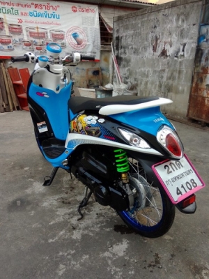 All New Fino FI ลายแฟชั่น รถปี57 (รถ10เดือน )เครื่องเดิมๆแต่งลงล้อ มาราคาเร้าๆครับ