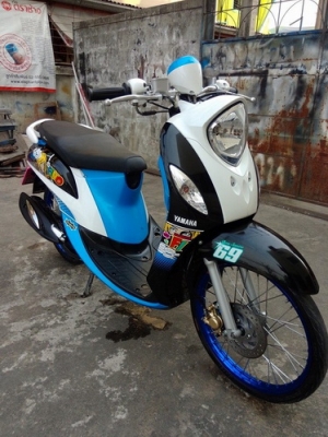 All New Fino FI ลายแฟชั่น รถปี57 (รถ10เดือน )เครื่องเดิมๆแต่งลงล้อ มาราคาเร้าๆครับ