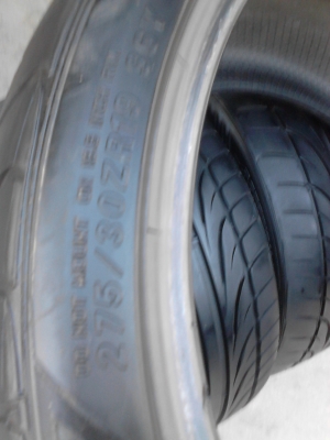 275/30ZR19 FALKEN  FK452 ถอดจากรถ BENZ ชุด 4 เส้น TEL.081-427-3941
