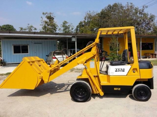 รถตักเล็กดีเซล TCM SD12Z6 เก่าญี่ปุ่น