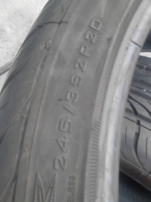 245/35R20 HAIDA HD921 ปี 2014 มี 2 เส้น TEL.081-427-3941