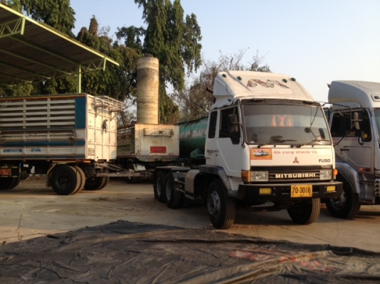 หัวลาก MITSUBISHI FN527  220 hp TURBO สภาพสวยๆมาดูกันได้ครับ