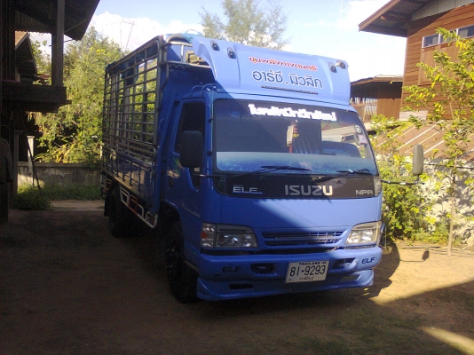 ขายรถบ้าน6ล้อ ISUZU NPR 4.3 ออกห้างเฮียบหงวนมือเดียว ช่วงล่างแน่น แซสซีแจ่มไร้ที่ติ เฟืองท้ายF เครื่องดี เอกสารครบพร้อมใช้พร้อมโอน