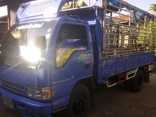 ขายรถบ้าน6ล้อ ISUZU NPR 4.3 ออกห้างเฮียบหงวนมือเดียว ช่วงล่างแน่น แซสซีแจ่มไร้ที่ติ เฟืองท้ายF เครื่องดี เอกสารครบพร้อมใช้พร้อมโอน