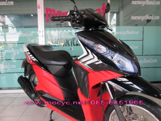 ขาย click110I ลายสตรีท สีดำ แดงรุ่นนี้เครื่องดีมาก รอบเบาแทบไม่ได้ยินเสียง เงียบมาก 27500