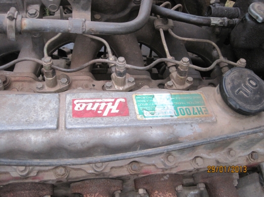 ขายรถบรรทุกติดเครน6ล้อHINO F173 เครน4ตัน4ปอก3ชัก เครื่อง EH700 168แรงกระบะยาว6เมตร