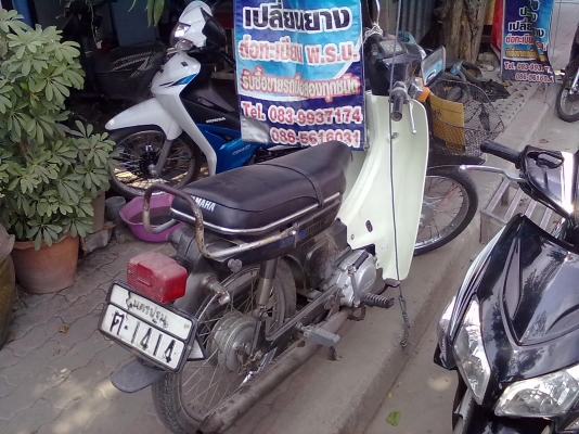 YAMAHA Y80 สภาพเดิมเครื่องเดิมเครื่องฟิตมาใหม่ ทะเบียนพร้อมโอน ขาดต่อ 2 ปี เลขทะเบียนสวยๆครับ YAMAHA Y80 สภาพเดิมเครื่องเดิมเครื่องฟิตมาใหม่ ทะเบียนพร้อมโอน ขาดต่อ 2 ปี เลขทะเบียนสวยๆครับ