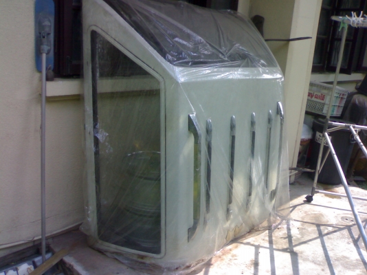 หลังคาไฟเบอร์+กันชนท้าย