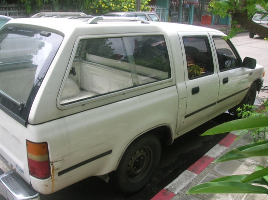 หลังคาไฟเบอร์+กันชนท้าย