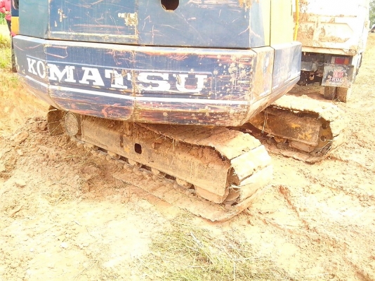ขายรถแมคโคร KOMATSU PC60 รุ่น 5 ราคาต่อรองได้เยอะๆกันเอง