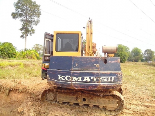 ขายรถแมคโคร KOMATSU PC60 รุ่น 5 ราคาต่อรองได้เยอะๆกันเอง