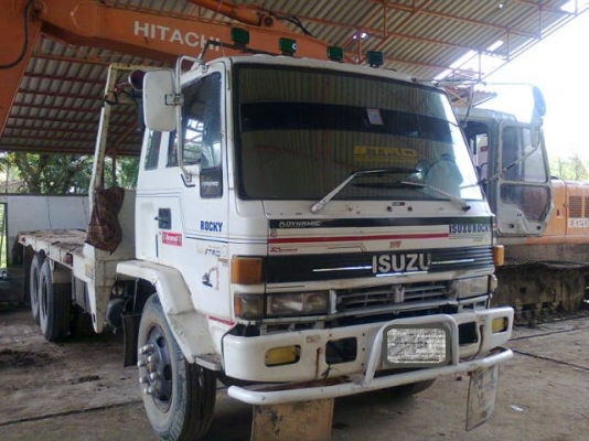 ขายเทลเลอร์บรรทุกแมคโคร ROCKY 10ล้อ 2 เพลา175 แรง ตาหวาน