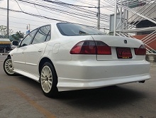 Honda Accord โฉมงูเห่า ติดแก๊ส สีขาวมุก สวยเวิ่นเว่อจ้า