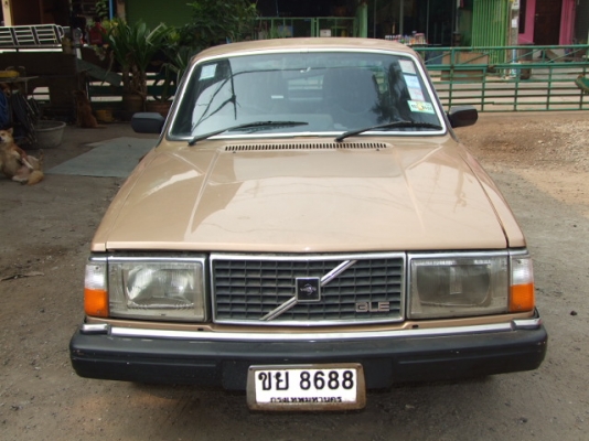 ขายไอ้รถถัง volvo 244 gl เดิมๆเครื่อง 1j ลงเล่มเรียบร้อย