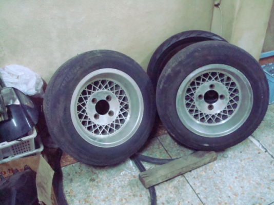 แม็ก+ยาง ออฟลึก 1 คู่ ขอบ14 4รู114