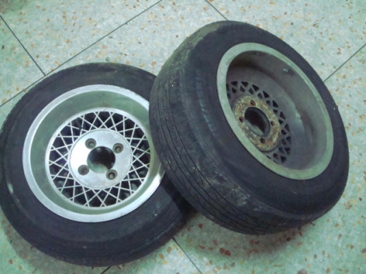 แม็ก+ยาง ออฟลึก 1 คู่ ขอบ14 4รู114