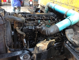 ขายNPR 120 รถห้างเกียร์สั้นกระบะคาโก้ข้างปิเนียม