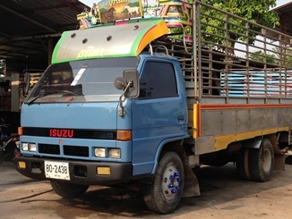 ขายNPR 120 รถห้างเกียร์สั้นกระบะคาโก้ข้างปิเนียม