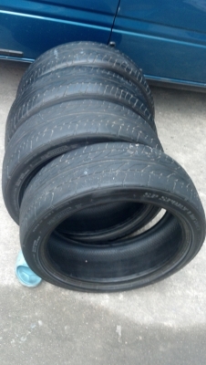 ยางดันลอบปี09 205/45/17 ราคา3300